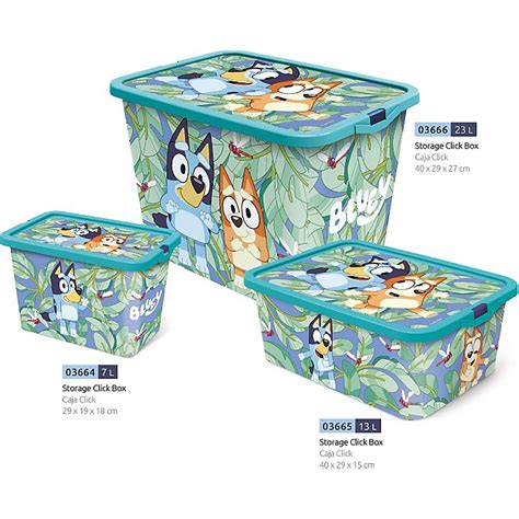 Bluey Storage Boxes | Home | George at ASDA