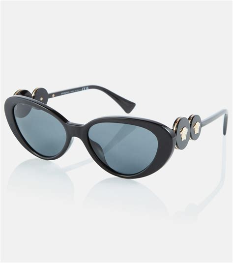 Versace - Embellished cat-eye sunglasses Versace