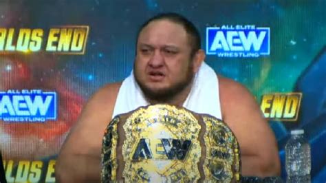 Samoa Joe Reveals Big Changes After Winning AEW Championship - WrestleTalk