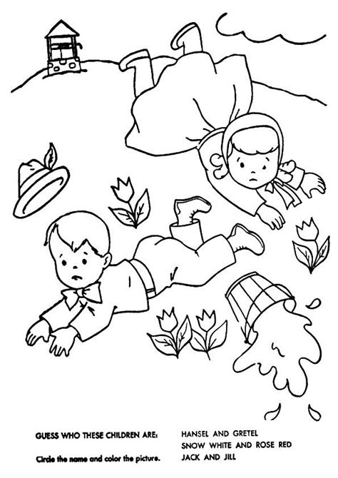 10 Best Jack And Jill Coloring Pages