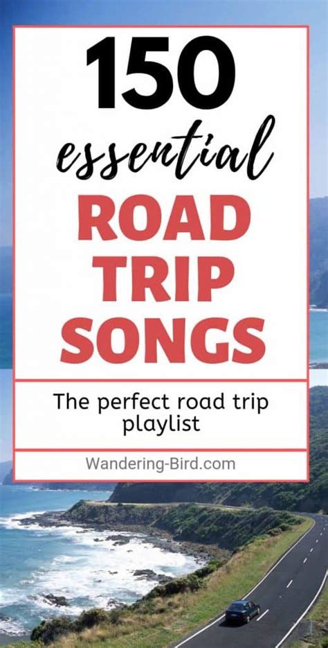 100 Best Road Trip songs to sing along with as you drive!