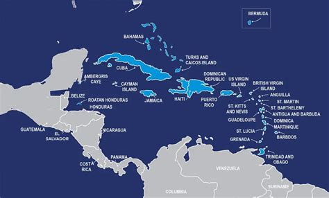 Caribbean Islands 2021 - A Complete List of Islands in the Caribbean
