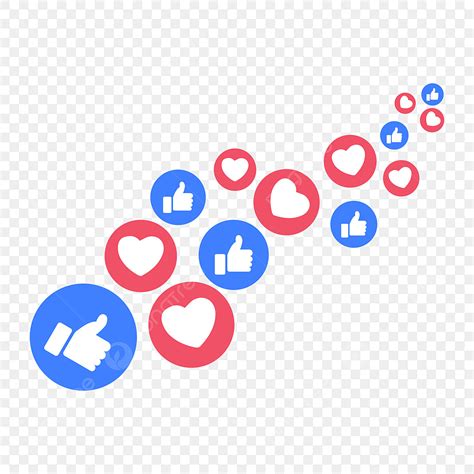 Facebook Clipart PNG Images, Facebook Emoji, Facebook Reactions, Love ...