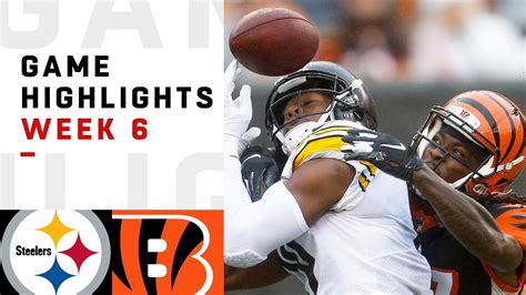 Steelers vs. Bengals Week 6 Highlights | NFL 2018 - YouTube