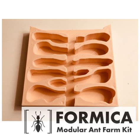 the formica modular art farm kit is designed to look like an egg carton