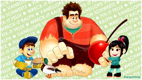 Felix, Ralph and Vanellope - Wreck-It Ralph Fan Art (34965928) - Fanpop