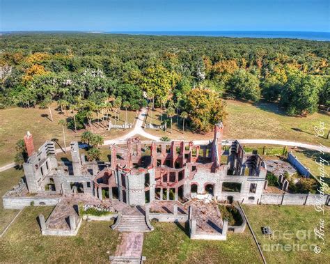 Dungeness Ruins Cumberland Island Photograph by Charlene Cox - Pixels