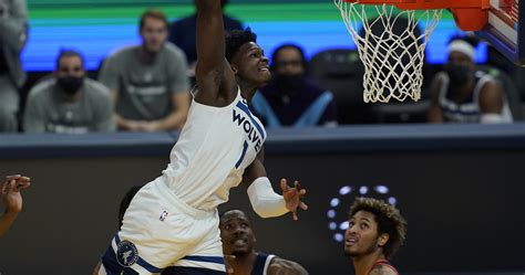 T-Wolves' Anthony Edwards Not Interested in Dunk Contest: 'I'm an In-Game Dunker' | News, Scores ...