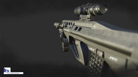 EF88 Rifle Machine Gun on Behance