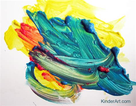 Mouse Painting (Color Mixing) — KinderArt