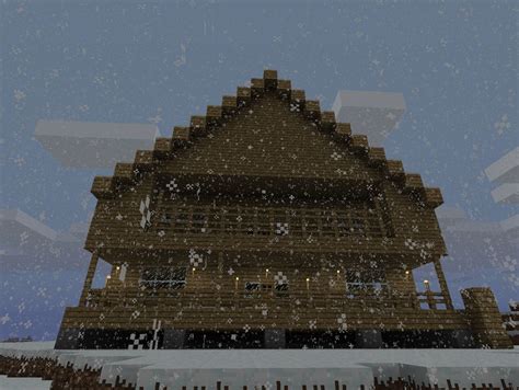 Winter house Minecraft Map