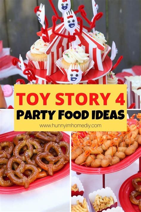 Toy Story 4 Food Ideas for Your Party | Hunny I'm Home DIY