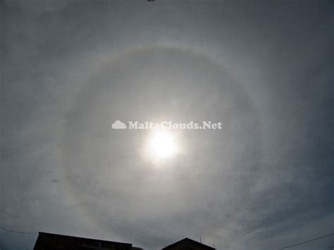 Solar halo - MaltaClouds