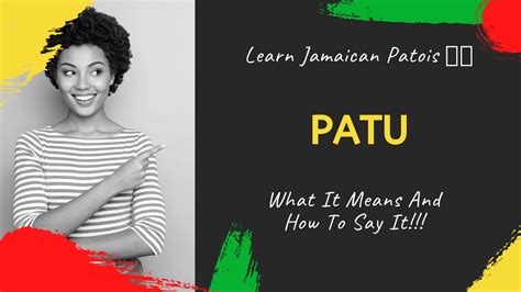 Learn the Jamaican Patois Word - patu - Jamaicans and Jamaica - Jamaicans.com