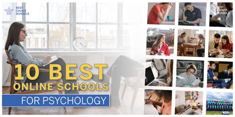 10 Best Online Schools for Psychology - Best Choice Schools