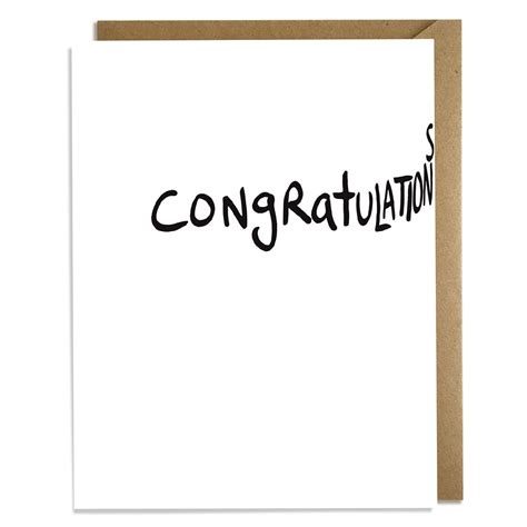 Funny Congratulations Card Congratulations Cards Paper & Party Supplies ...