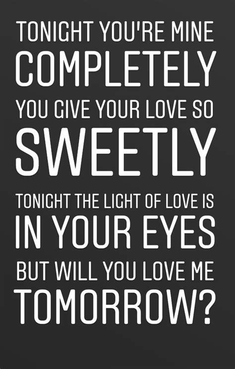 The Shirelles-Will You Still Love Me Tomorrow in 2024 | Lyrics, Song lyrics, The shirelles