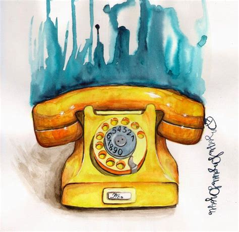 johntroshkin.deviantart.com | “Telephone” | Phone art, Art, Telephone