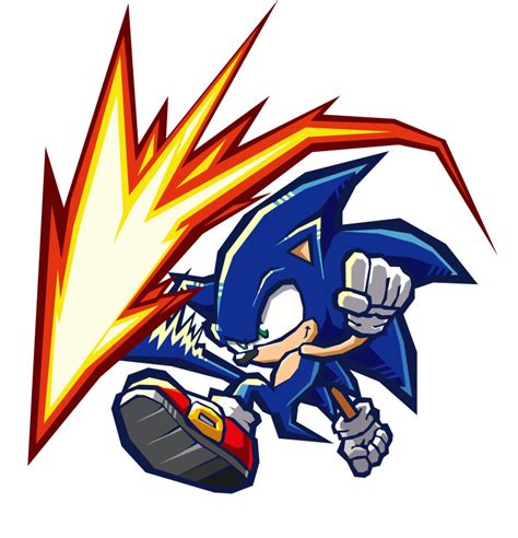 Sonic - Kick Art - Sonic Battle Art Gallery