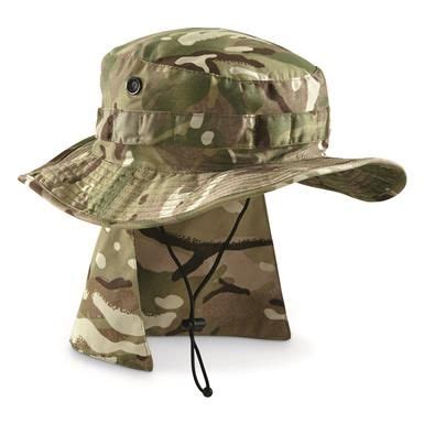 British Military Surplus Boonie Hat with Neck Flap #Camo #MilitaryCamo #TacticalCamo #Tactical # ...