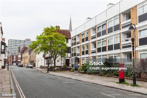 Southampton Street View Bugle St On A Daytime Stock Photo - Download Image Now - Architecture ...