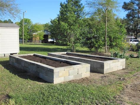 How To Build Cinder Block Raised Beds