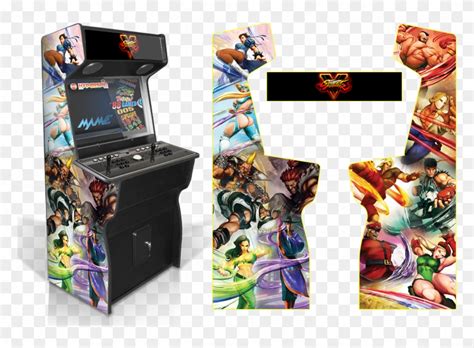 Mame Cabinet Art - Arcade Cabinet Artwork, HD Png Download - 800x552(#5000724) - PngFind