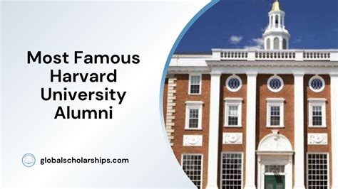 10 Most Notable Alumni at Harvard University - Global Scholarships