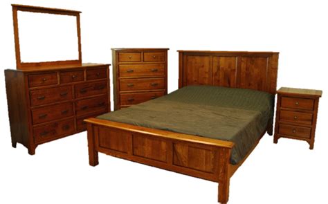 Solid Oak Bedroom Set - Allwood Furniture