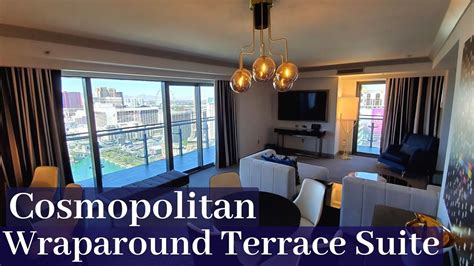 Cosmopolitan Las Vegas - Wraparound Terrace Suite | Fountain View - YouTube