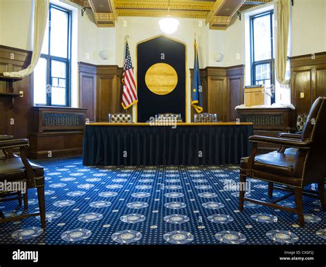 Alaska State Capitol Building Interior, Juneau, Alaska, USA Stock Photo - Alamy