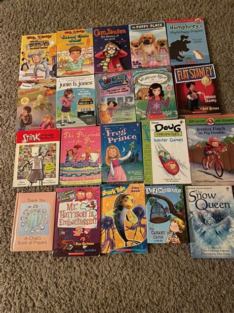 This bundle includes 20 books. Most of them are scholastic books. | Scholastic book, Books ...