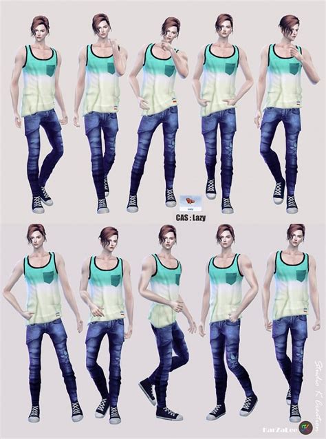 SKC Male Pose Set 4 at Studio K-Creation » Sims 4 Updates