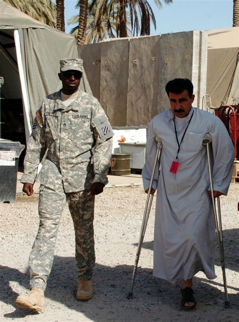 Coalition Forces Provide Prosthesis to Iraqi Soldier | Article | The ...