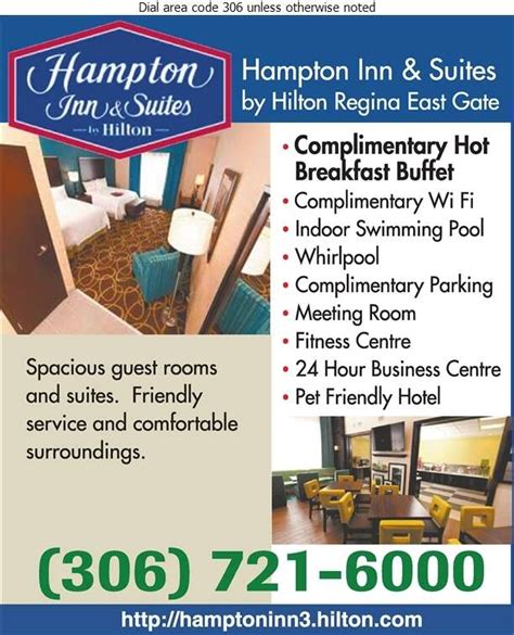 Hampton Inn & Suites in Regina, SK - Mysask411