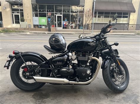 My second Triumph (2023 Bobber) : r/Triumph