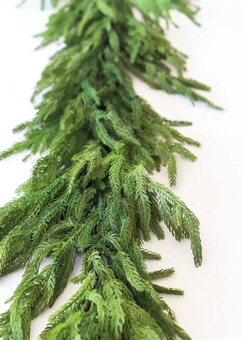 Real Touch Norfolk Pine Garland 60 | Etsy