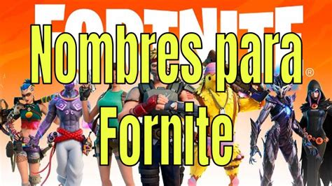 🥇【Nombres para Fortnite】 | 🕹️SitioGame🕹️