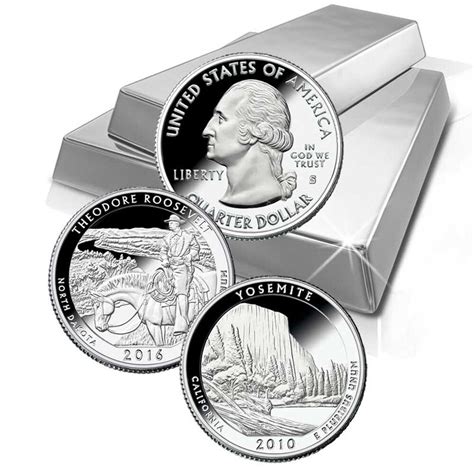 The Complete U.S. National Parks State Quarters Silver Proof Set Collection