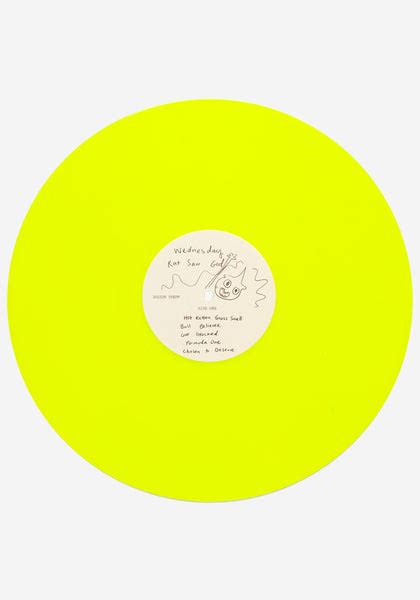 Wednesday-Rat Rat Saw God LP Yellow | Newbury Comics