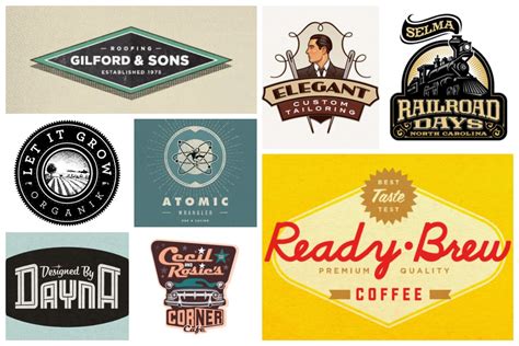 50 Striking Vintage and Retro Logo Designs | Inspirationfeed