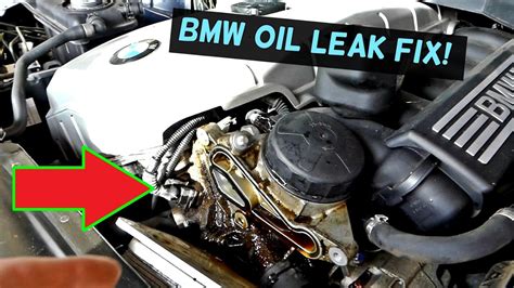 Bmw Oil Filter Housing Leaking Coolant