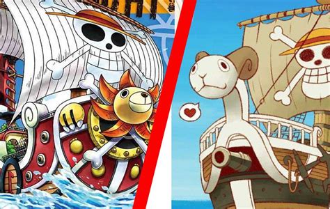 Going Merry and Thousand Sunny - Evolution of the Straw Hats in One ...