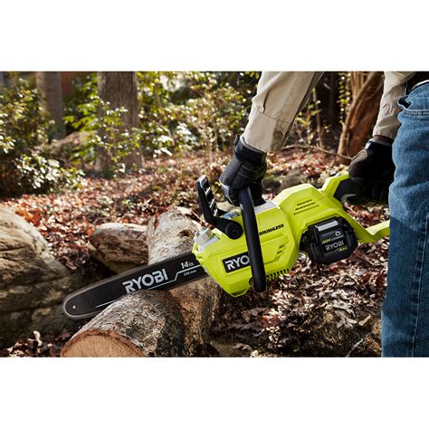 RYOBI 40 Volt Lithium-Ion 14 In. Chainsaw Kit