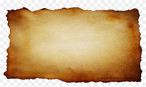 Burned Old Paper - Old Burnt Paper Background - Free Transparent PNG Clipart Images Download