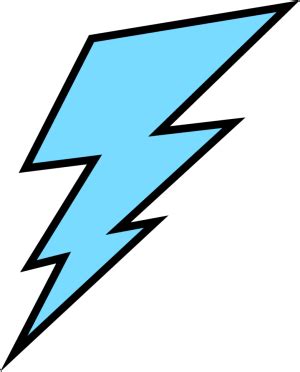 Blue Lightning Bolt Logo - LogoDix