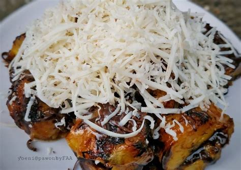 Resep Pisang Bakar Coklat Keju oleh Tri Yunianti - Cookpad