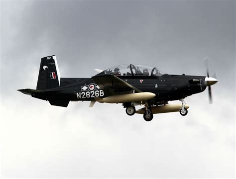 Royal New Zealand Air Force T-6 Texan II aircraft make stop at Stansted ...