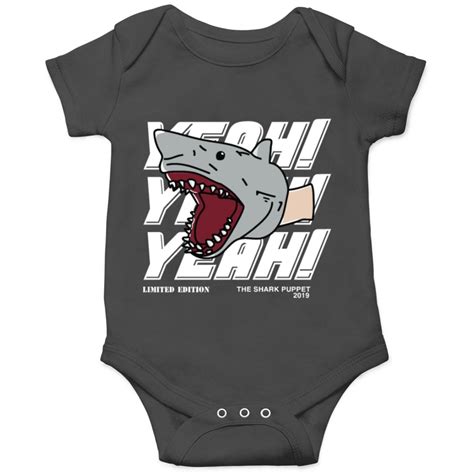 Shark puppet merch Onesies sold by Carlos Guerra | SKU 83062724 Printerval