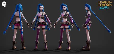 ArtStation - Jinx - League of legends Wildrift, nicolas collings | Jinx league of legends ...